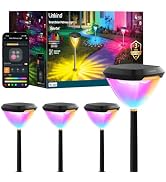 Linkind Smart Solar Pathway Lights SP6, App/Voice Control Solar Lights Outdoor Waterproof, 43+ Pr...