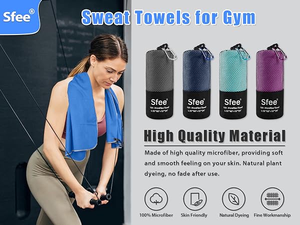 microfiber towels for body gym accessories for men