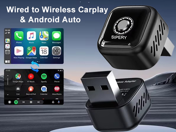 apple carplay android auto wireless adapter