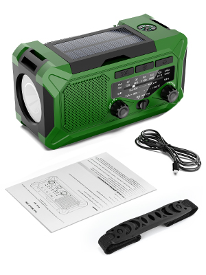 Toolchums Solar Radio Emergency HandcrankToolchums Solar Radio Emergency Handcrank