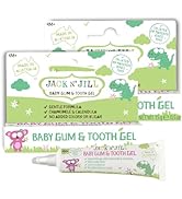 Jack N' Jill Baby Gum and Tooth Gel - Teething Relief for Babies, Gentle Formula with Chamomile a...