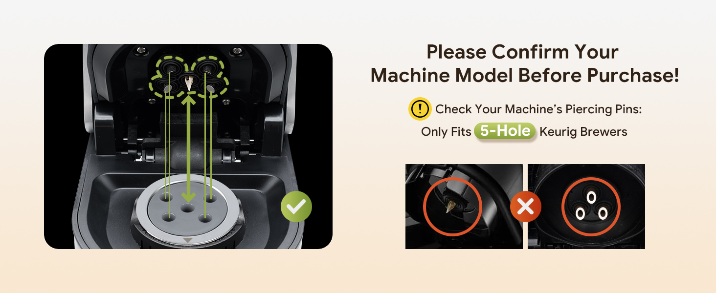 stainless steel k cups Compatible with keurig