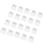 50Pcs Transparent Plant Orchid Clips Plant Clips,Flowers Support Fixer for Garden Vine Stem Plant...