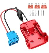 Azocek Power Wheels Adapter for Milwaukee M18 Battery with Wire Harness Connector Compatible with...