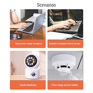 Mini UPS Battery Backup