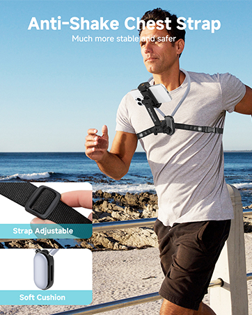Anti-shake chest straps