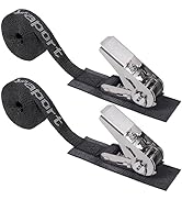 Ayaport Stainless Steel Ratchet Tie Down Straps Endless 8' Heavy Duty Boat Tie Downs Boat Accesso...