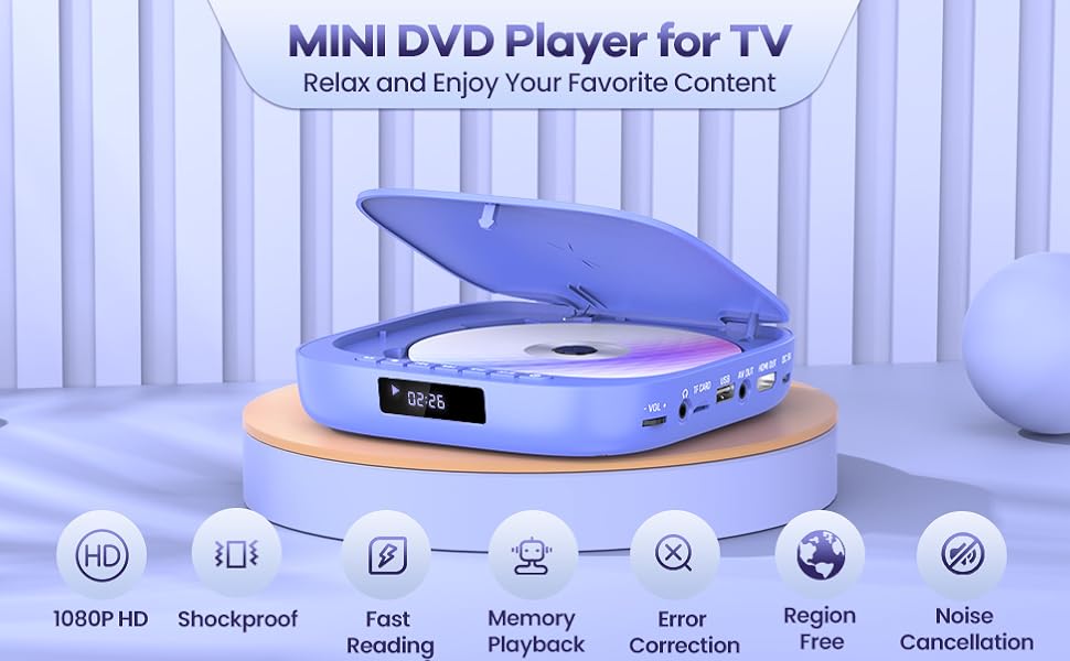 dvd players for tv