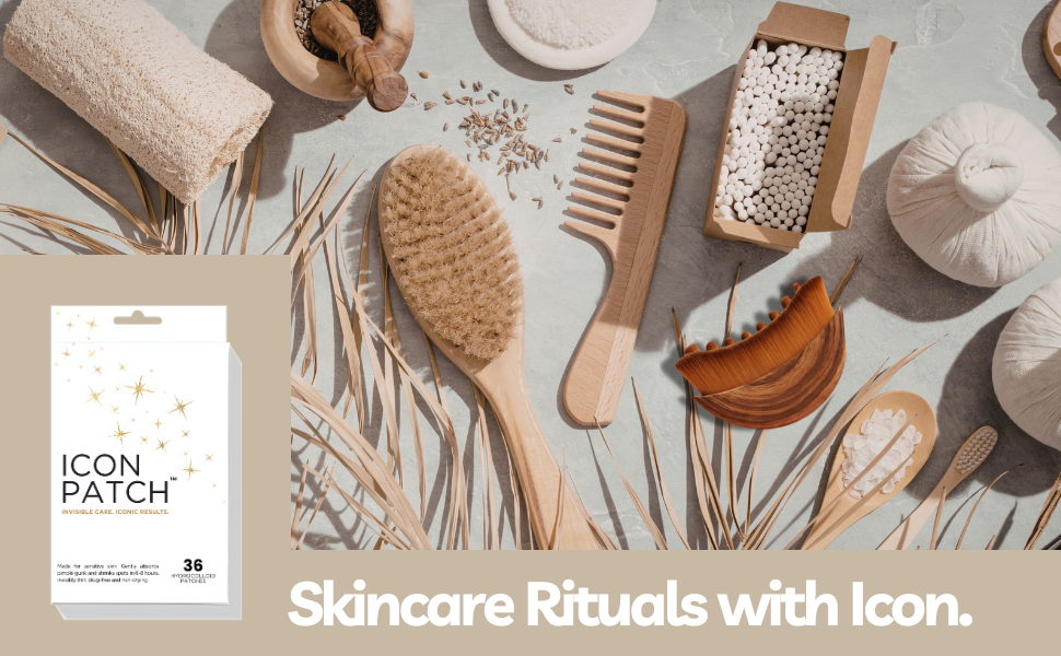 Hydrocolloid acne patch draws out impurities and helps shrink look of pimples while protecting skin