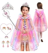 BYHTTKIGM Princess Dress Up for Girls 4-6,Princess Dresses for Girls Toys for 3 4 5 6 7 8 Year Ol...