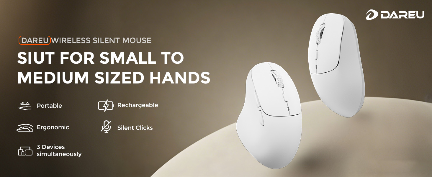 white Wireless Mouse