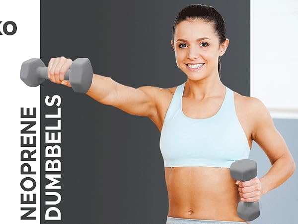 NEOPRENE DUMBBELLS
