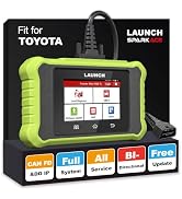 LAUNCH Creader Elite X500 OBD2 Scanner for Toyota Lexus, Full System Bi-Directional Scan Tool, Al...