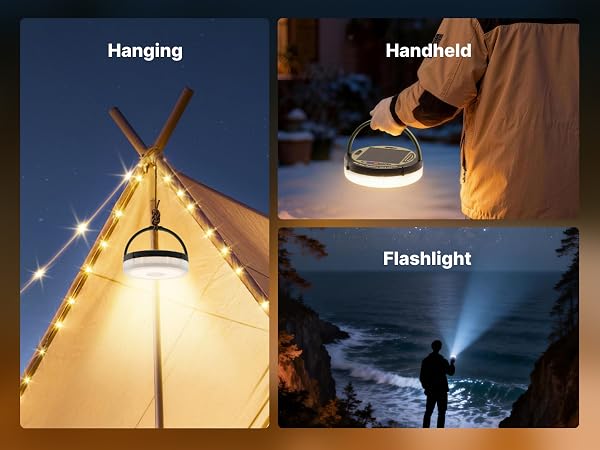 solar camping string lights