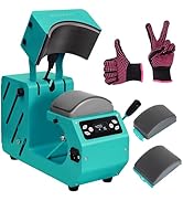 Auto Hat Heat Press Machine, Automatic Open/Release, 4 Memory Modes, Precise Temp/Timer Control, ...
