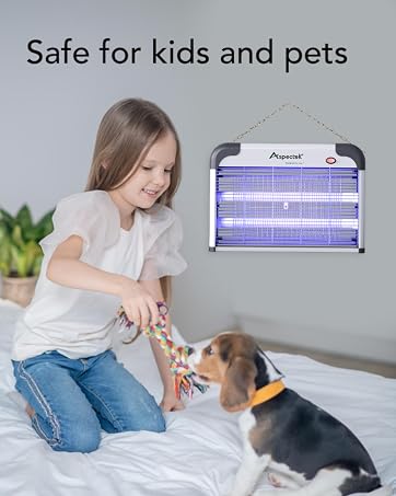 Bug zapper safe for kids and pets