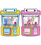 PABCK 20 Pack Party Favor Gift Bags Goodie Bags with Handle 7.09x9.65 inch | Clear Plastic Cartoo...