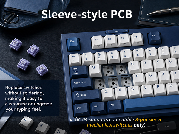 Sleeve-style PCB