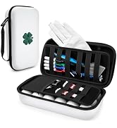 Golf Glove Holder Case with Glove Shaper - Golf Accessories Organizer for Men & Women, Premium Pr...