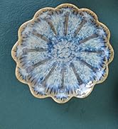 Ceramic Spoon Rest for Stove Top, Flower Cute Spoon Rest for Kitchen Counter, Cooking Spoon Holde...