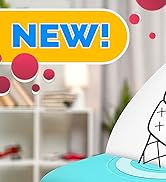 Sticker Printer Machine - Mini Sticker Printer Inkless Sticker Printer Portable Mini Printer Stic...