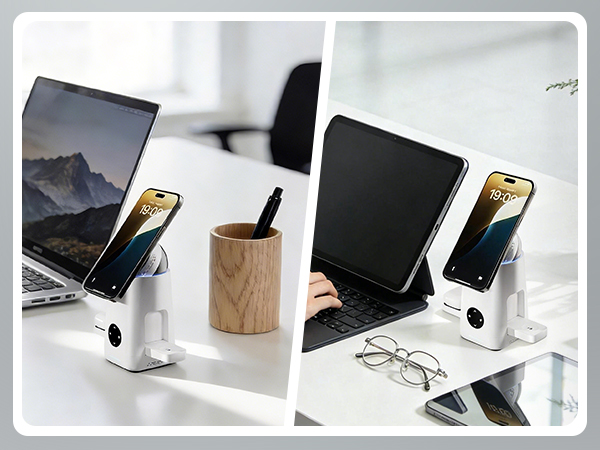 Ambient Night & Tangle-Free Charger