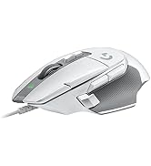 Logitech G502 X Wired Gaming Mouse - LIGHTFORCE hybrid optical-mechanical primary switches, HERO ...
