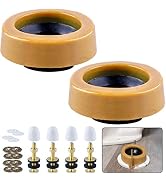 boeemi Extra Thick Wax Ring Toilet,with Flange and Bolts for Reinstallation of the Toilet, Fits 3...