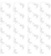 JMU 20 Pcs M Dental Cheek Retractor, C-Shape Teeth Whitening Mouth Opener-Autoclavable (135°C), I...
