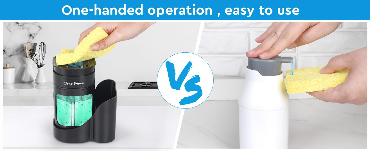 kitchen soap dispenser set