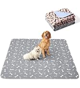 Eterish Reusable Washable Pee Pads for Dogs Large/Extra Large 36'' x 41'' 2 Pack, Absorbent Pet P...
