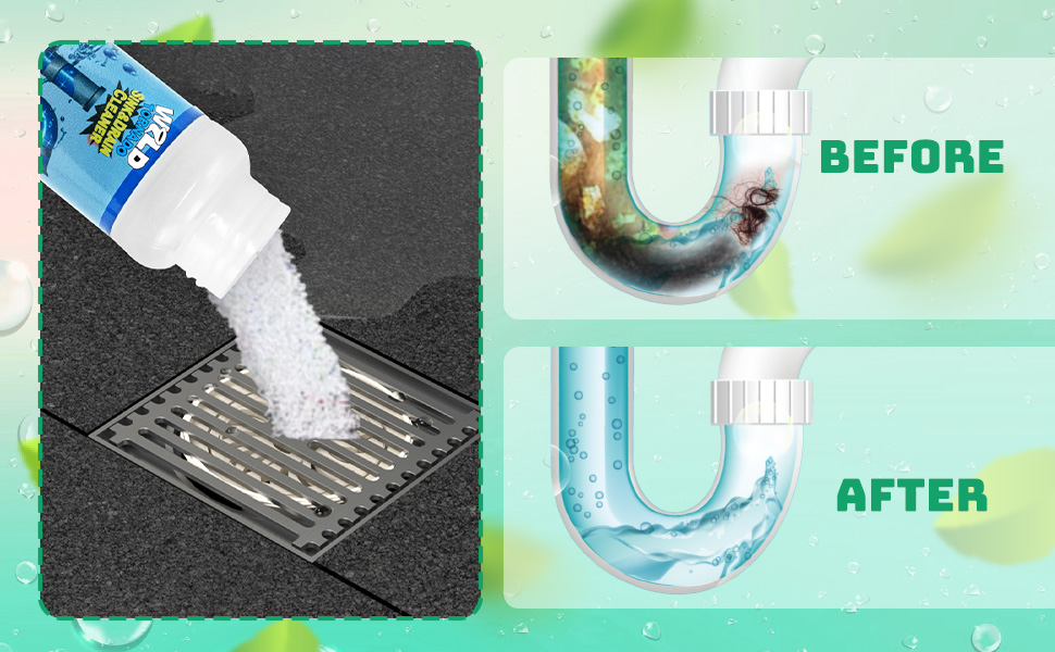 drain clog remover powder