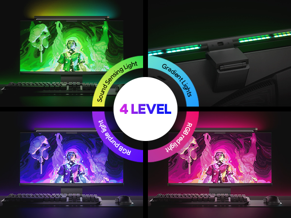 four level mode light