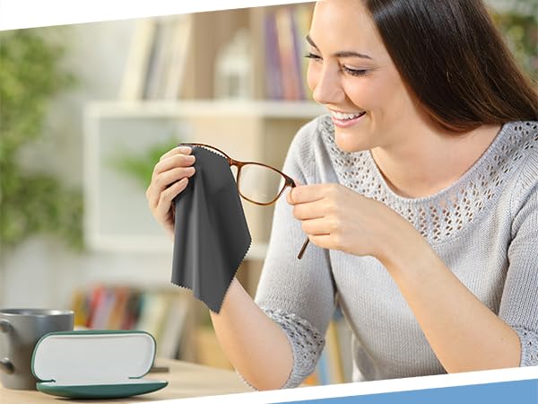 Microfiber Glasses Cleaning Cloths