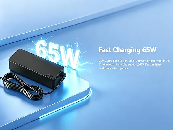 65 watt type c charger