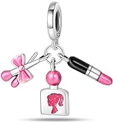 LIGHTDOG 925 Sterling Silver Charms for Bracelets Necklaces Dangle Pendants Beads Charms Fits Pan...