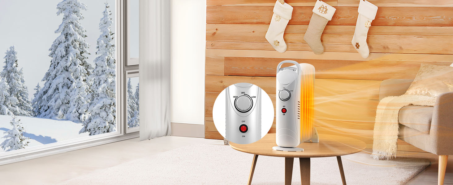 oil heater white 4-2