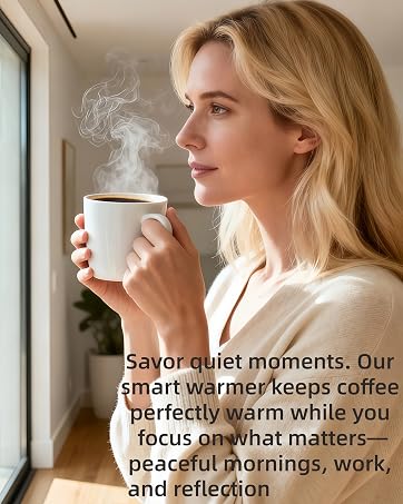 smart warmer keeps coffee perfectly