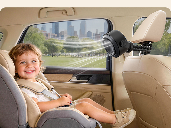 car seat fan
