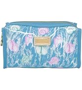 Lilly Pulitzer PVC Zipper Pouch, Cute Pencil Case for Adults, Travel Toiletry Bag, Small Pouch Ba...