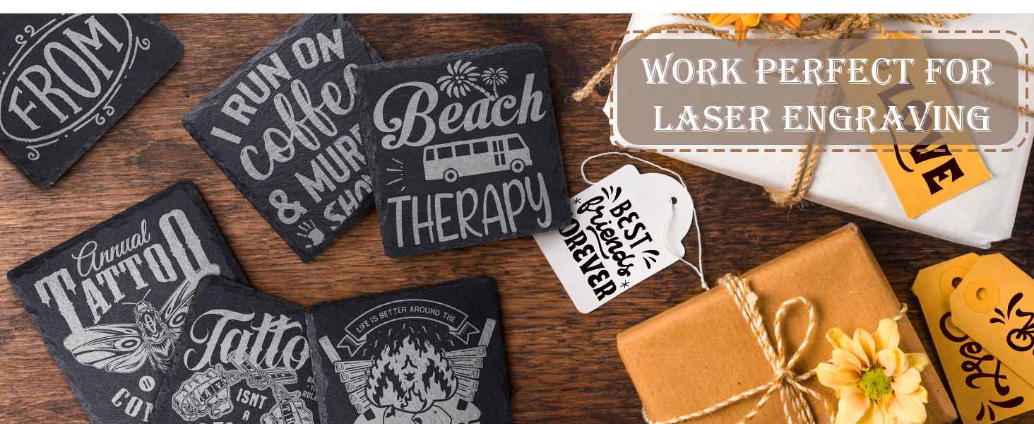 slate coasters
