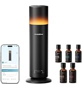 Waterless Essential Oil Diffuser with 5 x 20mL Hotel Scent Fragrance Oils | Smart Scent Diffuser ...