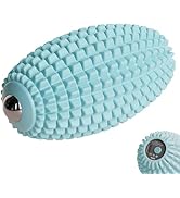 JIEJUNJIE Vibrating Massage Ball for Full Body Relaxation, Silicone Trigger Point Massager Ball f...