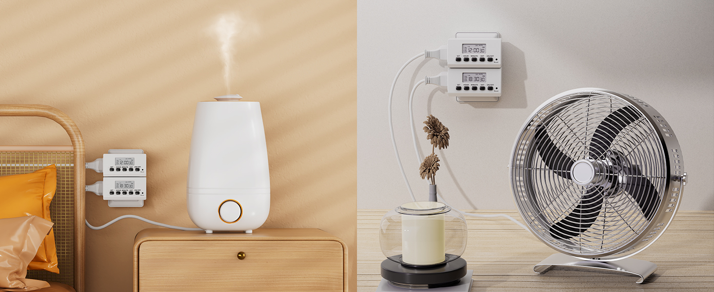 plug timers for electrical outlets