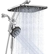Veken 14" Luxurious Shower Head with Handheld,Full Body Coverage,Power Wash | Magnetic Hand Held,...