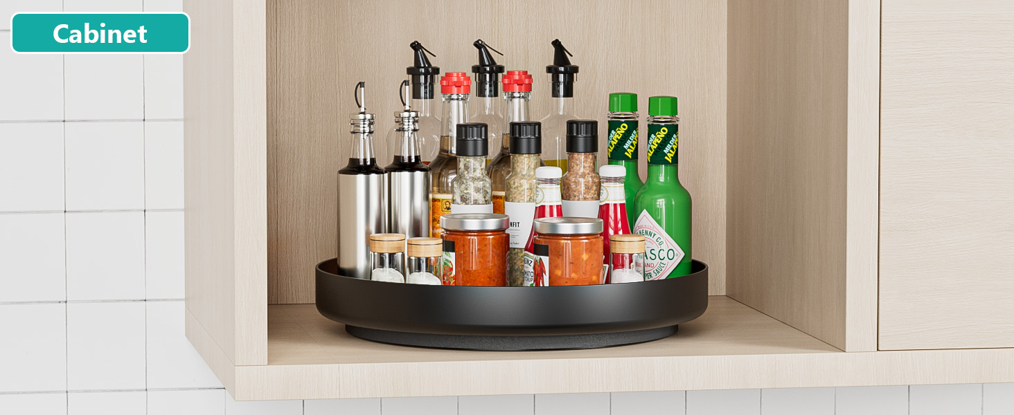 lazy susan cupboard