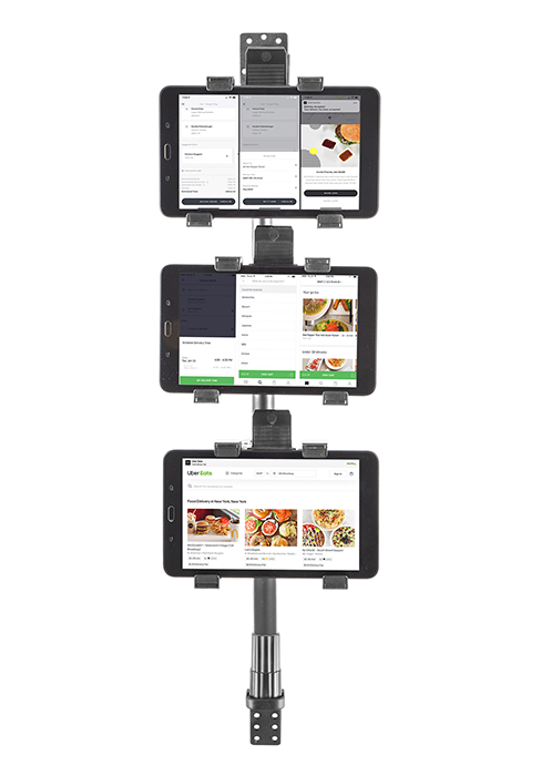 triple tablet wall mount