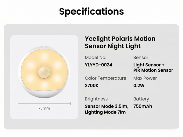 Rechargable Night Light