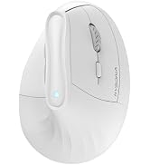 KYSONA 57° Ergonomic Wireless Tower Mouse, Vertical Quiet Ergo Mouse, Bluetooth(BT5.0,BT3.0)&2.4G...