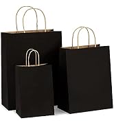 BagDream Kraft Paper Bags 5x3x8& 8x4.25x10& 10x5x13 25 Pcs Each, Gift Bags, Kraft Bags, Paper Sho...